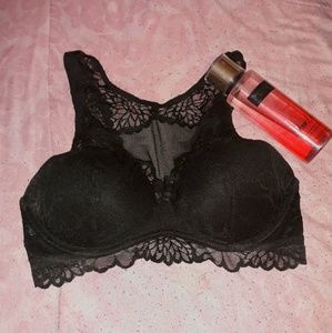 Victoria's Secret PINK High Neck Lace Bralette